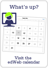 Visit the edWeb Calendar